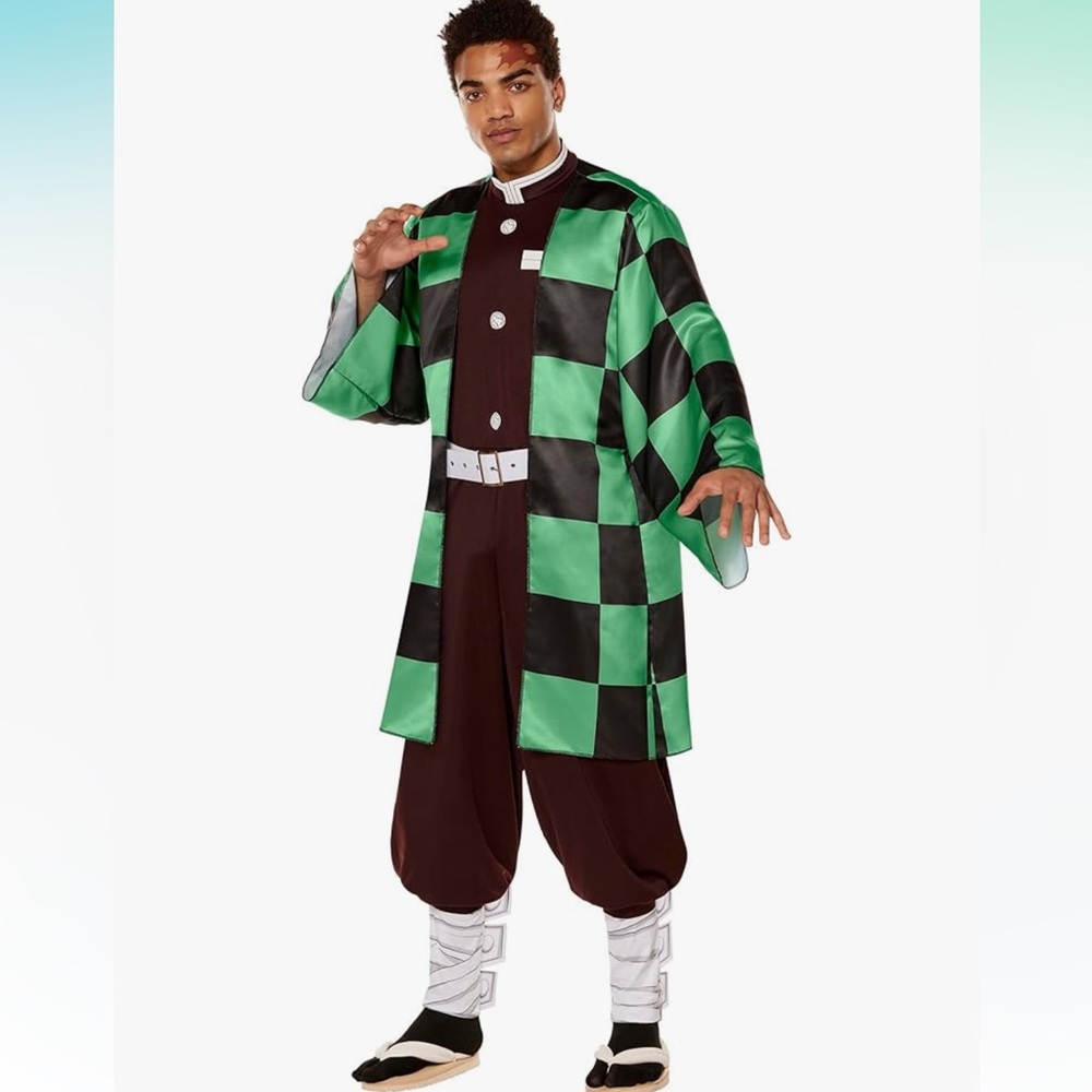 Demon Slayer Tanjiro men’s anime costume S